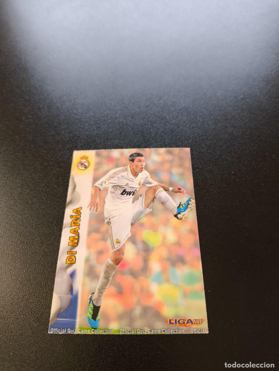 Cromos de F&uacute;tbol: 18 DI MARIA REAL MADRID MUNDICROMO LIGA 2012 2013 12 13 NO PANINI ESTE MEGACRACKS