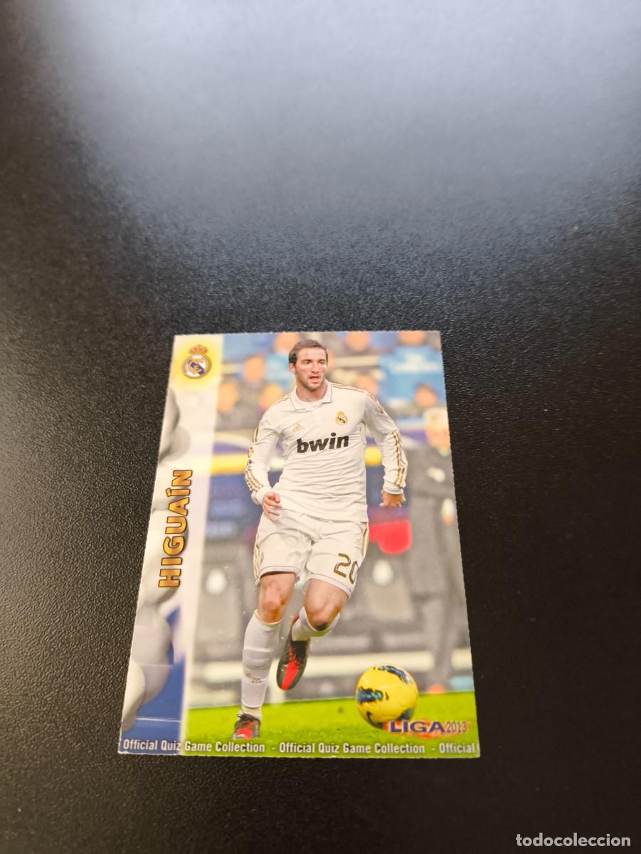 Cromos de Futebol: 19 HIGUAIN REAL MADRID MUNDICROMO LIGA 2012 2013 12 13 NO PANINI ESTE MEGACRACKS