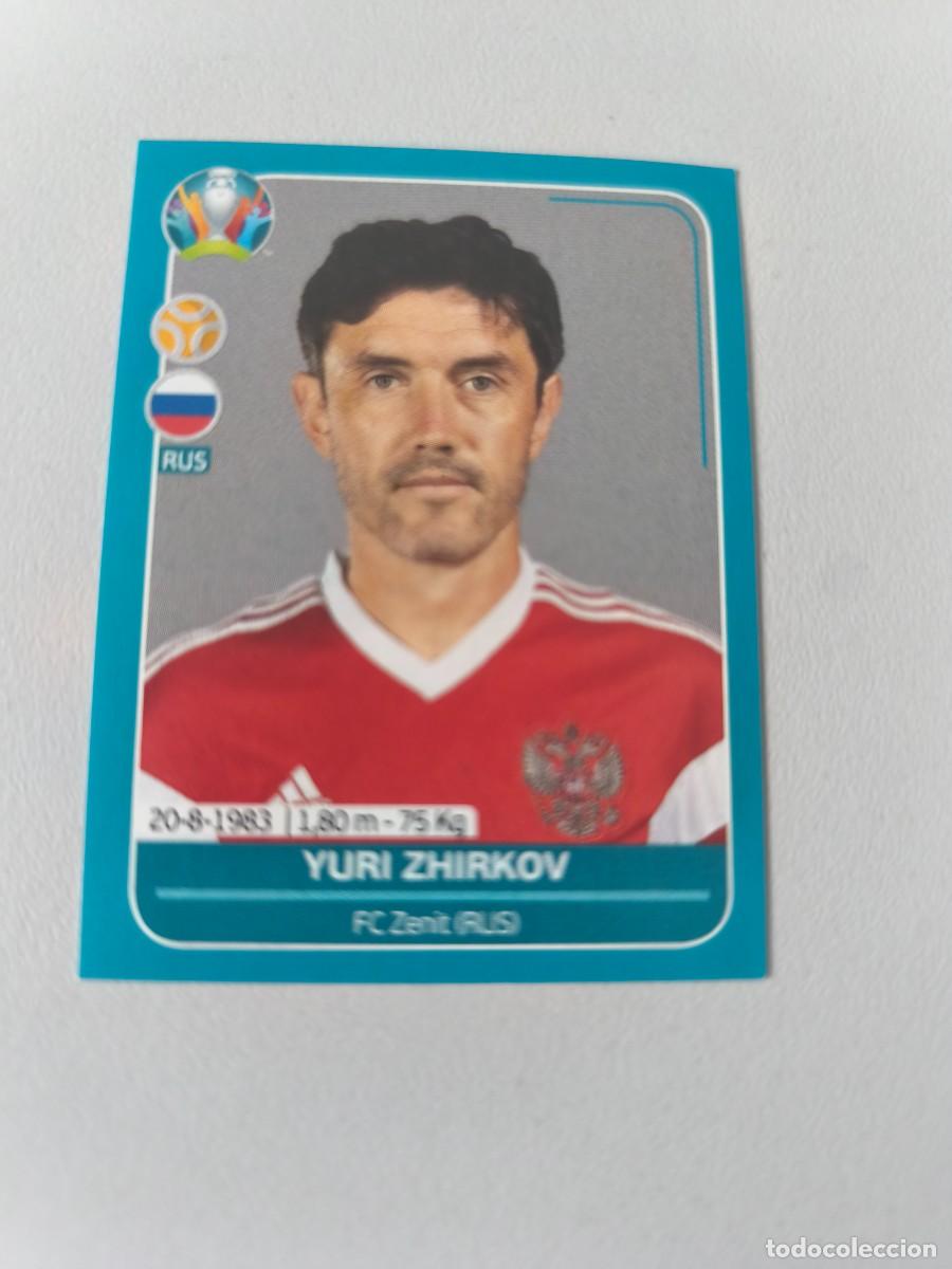 Cromos de F&uacute;tbol: UEFA EURO 2020 PREVIEW EUROCOPA PANINI YURI ZHIRKOV 16 RUS CRM2