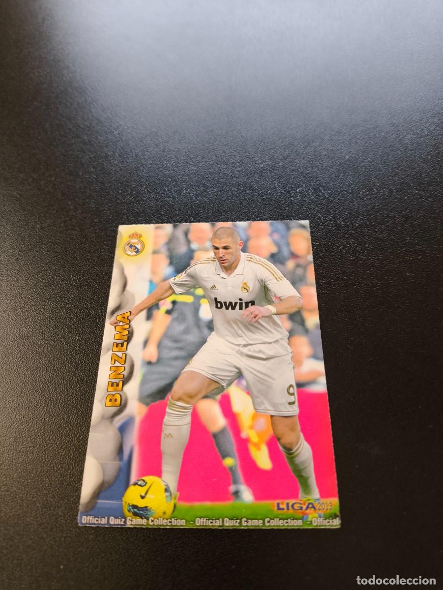 Cromos de F&uacute;tbol: 21 BENZEMA REAL MADRID MUNDICROMO LIGA 2012 2013 12 13 NO PANINI ESTE MEGACRACKS