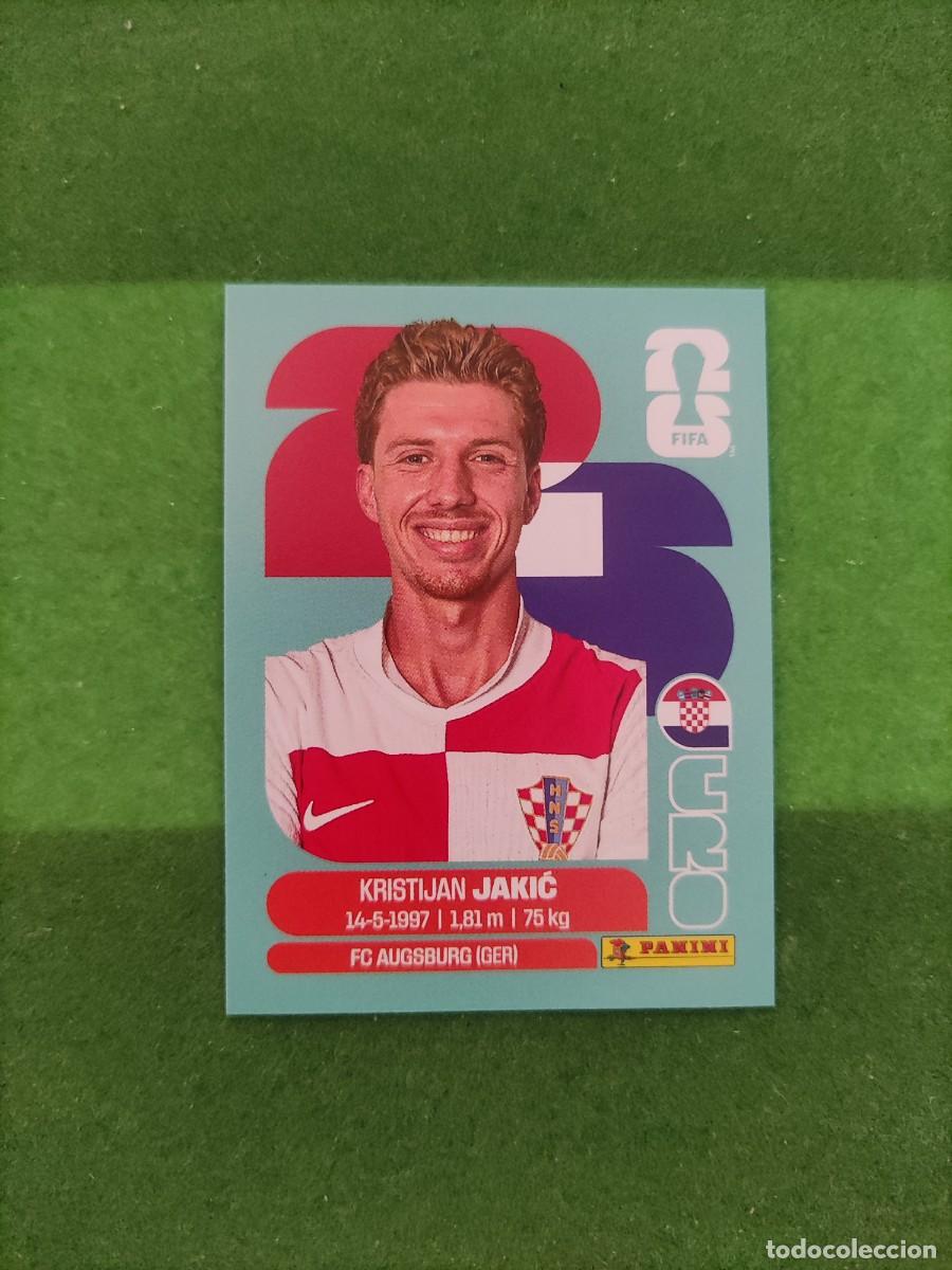 Cromos de Futebol: Jakić Croacia CRO 8 Sticker Mundial 2026 FIFA World Cup / Sin pegar