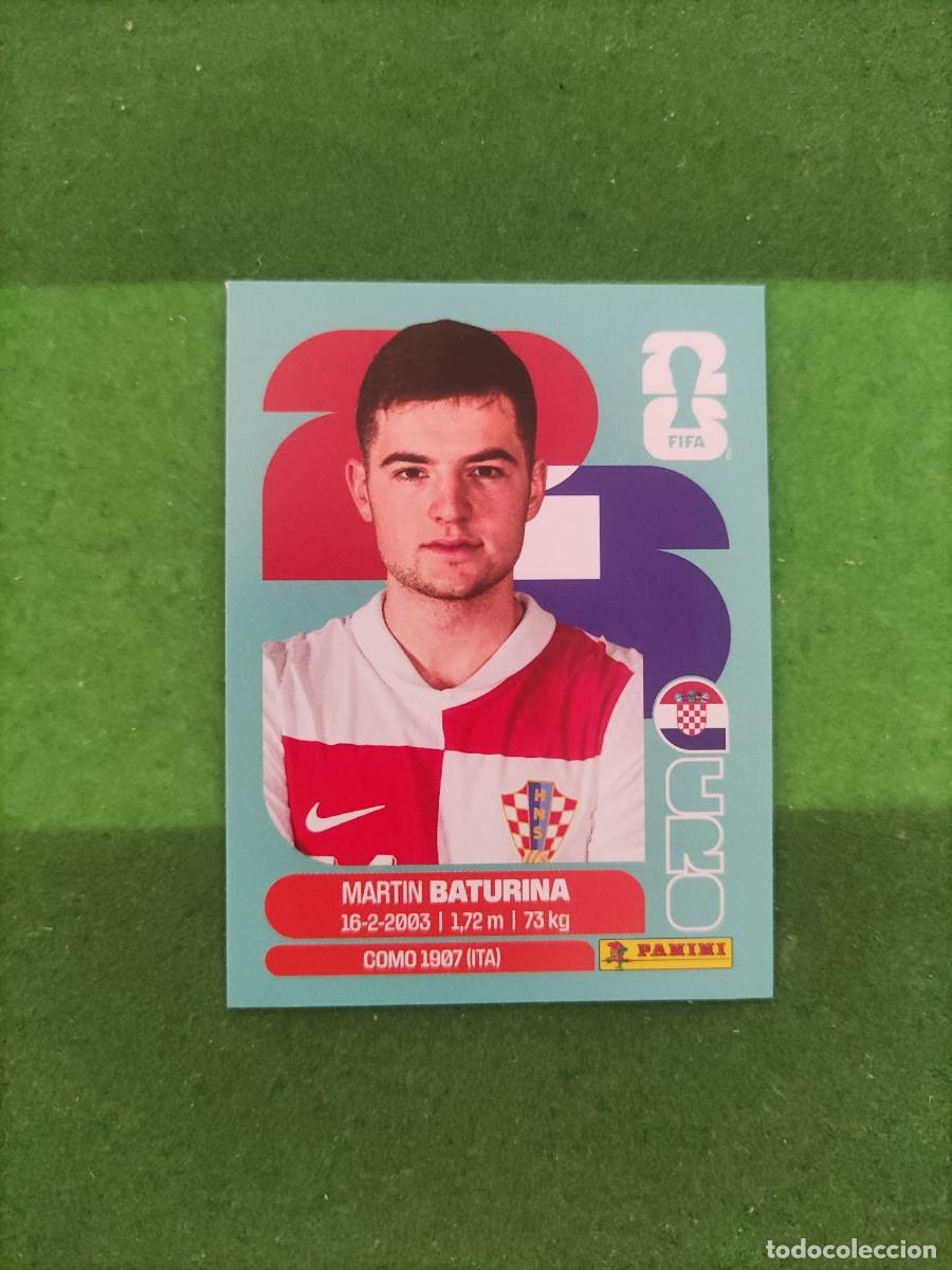 Cromos de Futebol: Baturina Croacia CRO 11 Sticker Mundial 2026 FIFA World Cup / Sin pegar