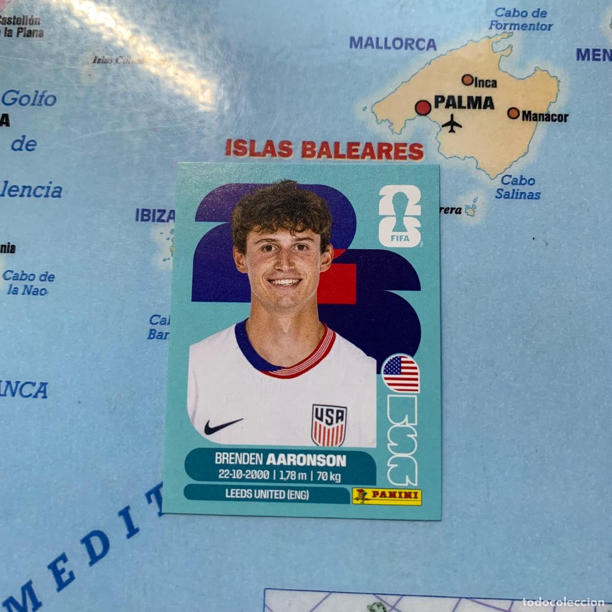 Cromos de Futebol: Estados Unidos n&uacute;mero 17 cromo panini Mundial Fifa World Cup 2026