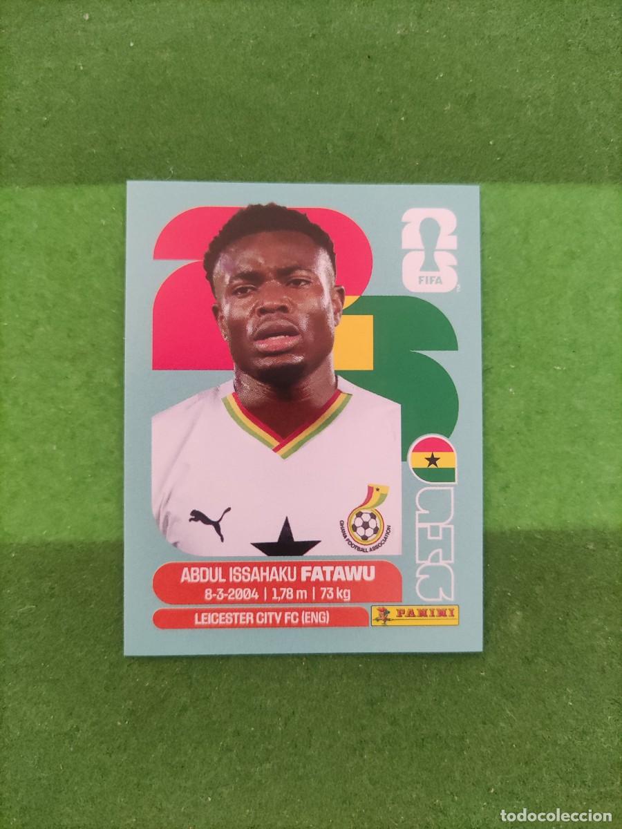 Cartes &agrave; collectionner de Football: Fatawu Ghana GHA 9 Sticker Mundial 2026 FIFA World Cup / Sin pegar