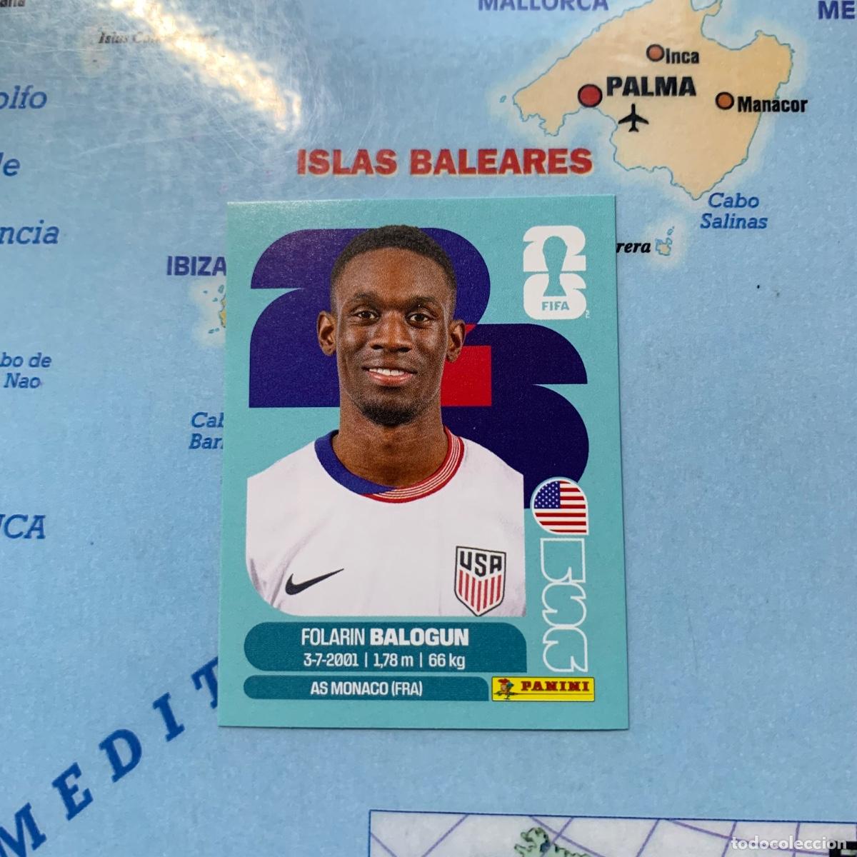 Cartes &agrave; collectionner de Football: Estados Unidos n&uacute;mero 20 cromo panini Mundial Fifa World Cup 2026
