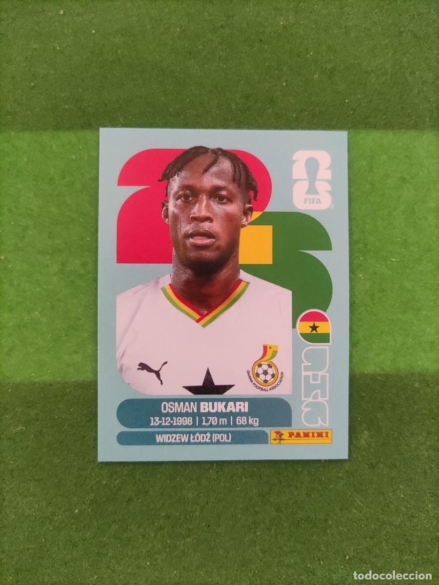 Fu&szlig;ball-Sticker: Bukari Ghana GHA 19 Sticker Mundial 2026 FIFA World Cup / Sin pegar