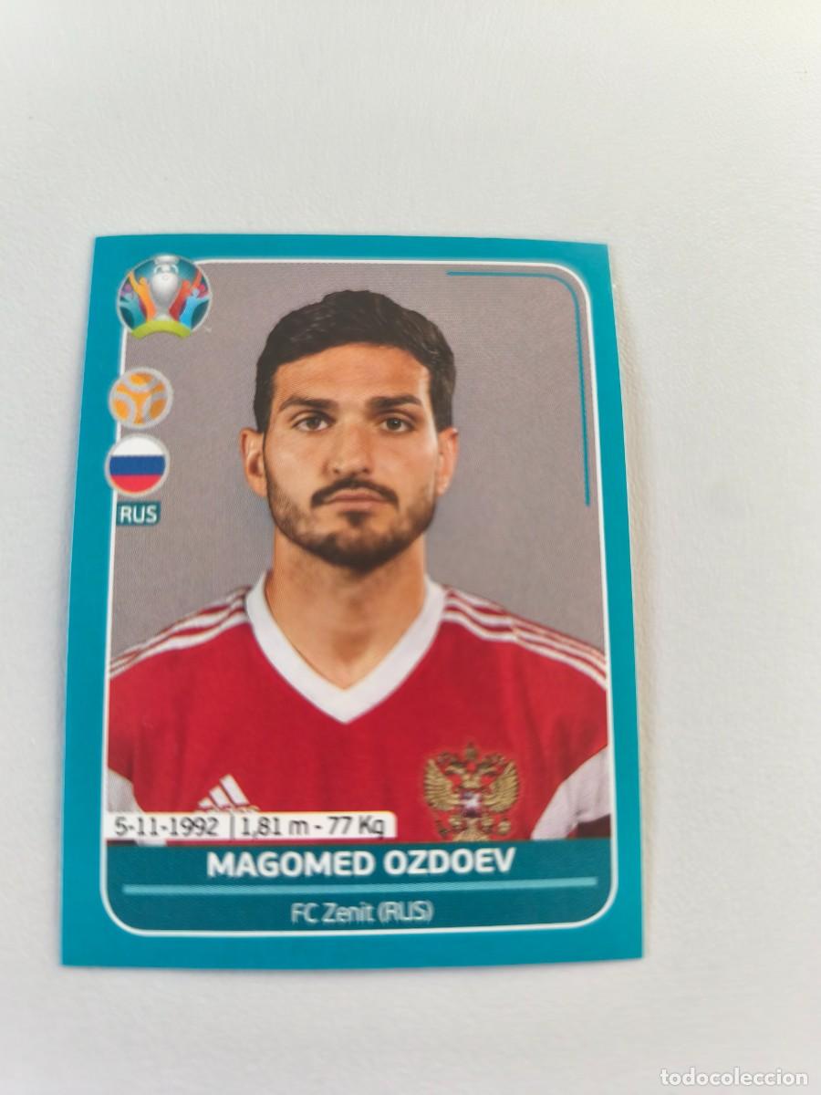 Fu&szlig;ball-Sticker: UEFA EURO 2020 PREVIEW EUROCOPA PANINI MAGOMED OZDOEV 21 RUS CRM2