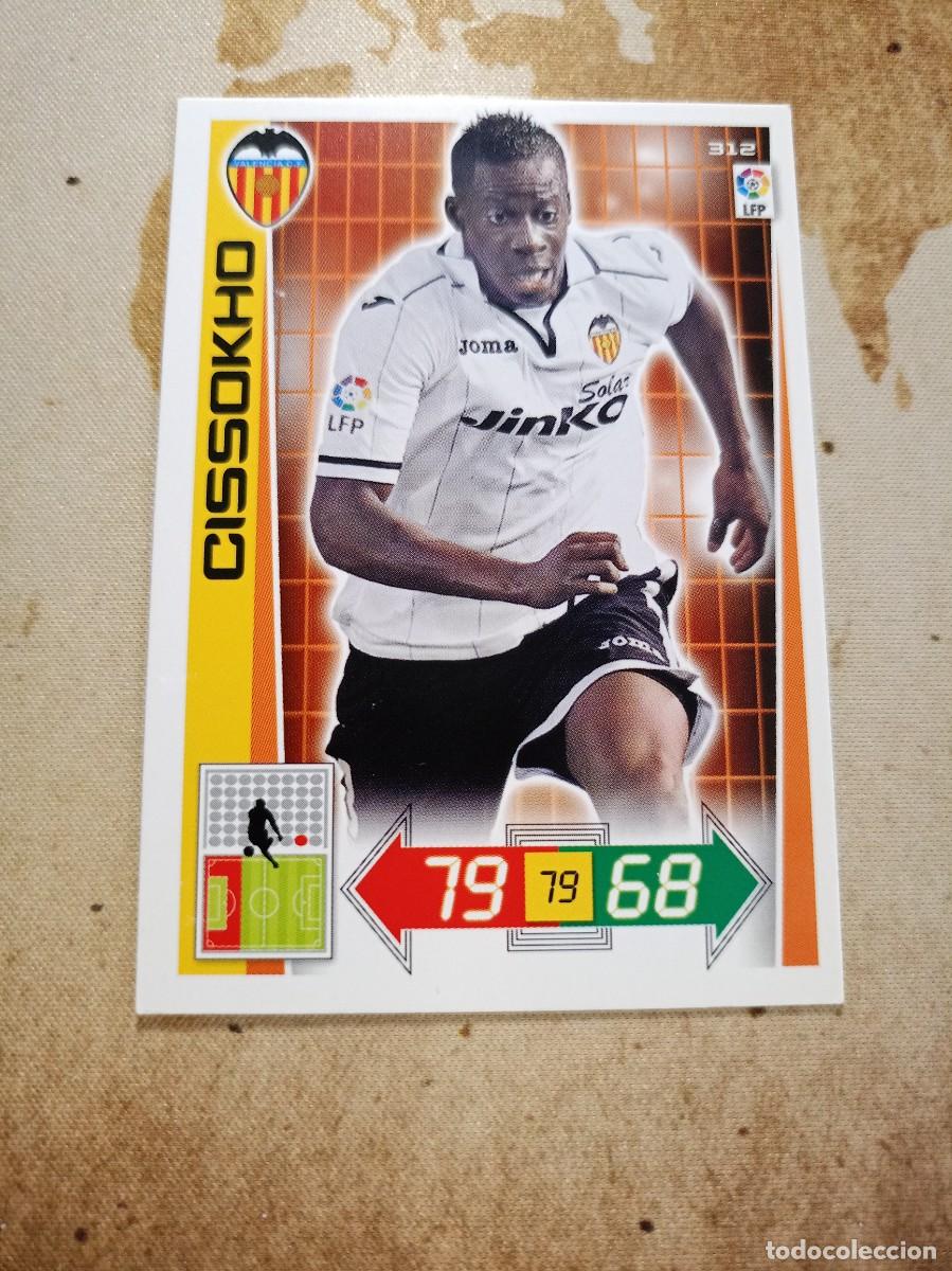 Cromos de F&uacute;tbol: Valencia 312 CISSOKHO Adrenalyn 2012-13