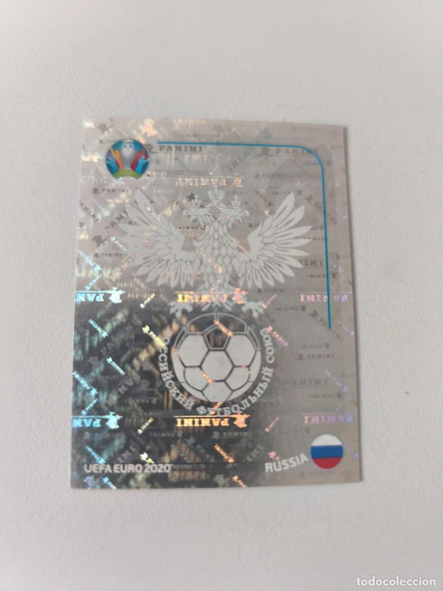 Cromos de F&uacute;tbol: UEFA EURO 2020 PREVIEW EUROCOPA PANINI ESCUDO 1 RUS CRM2