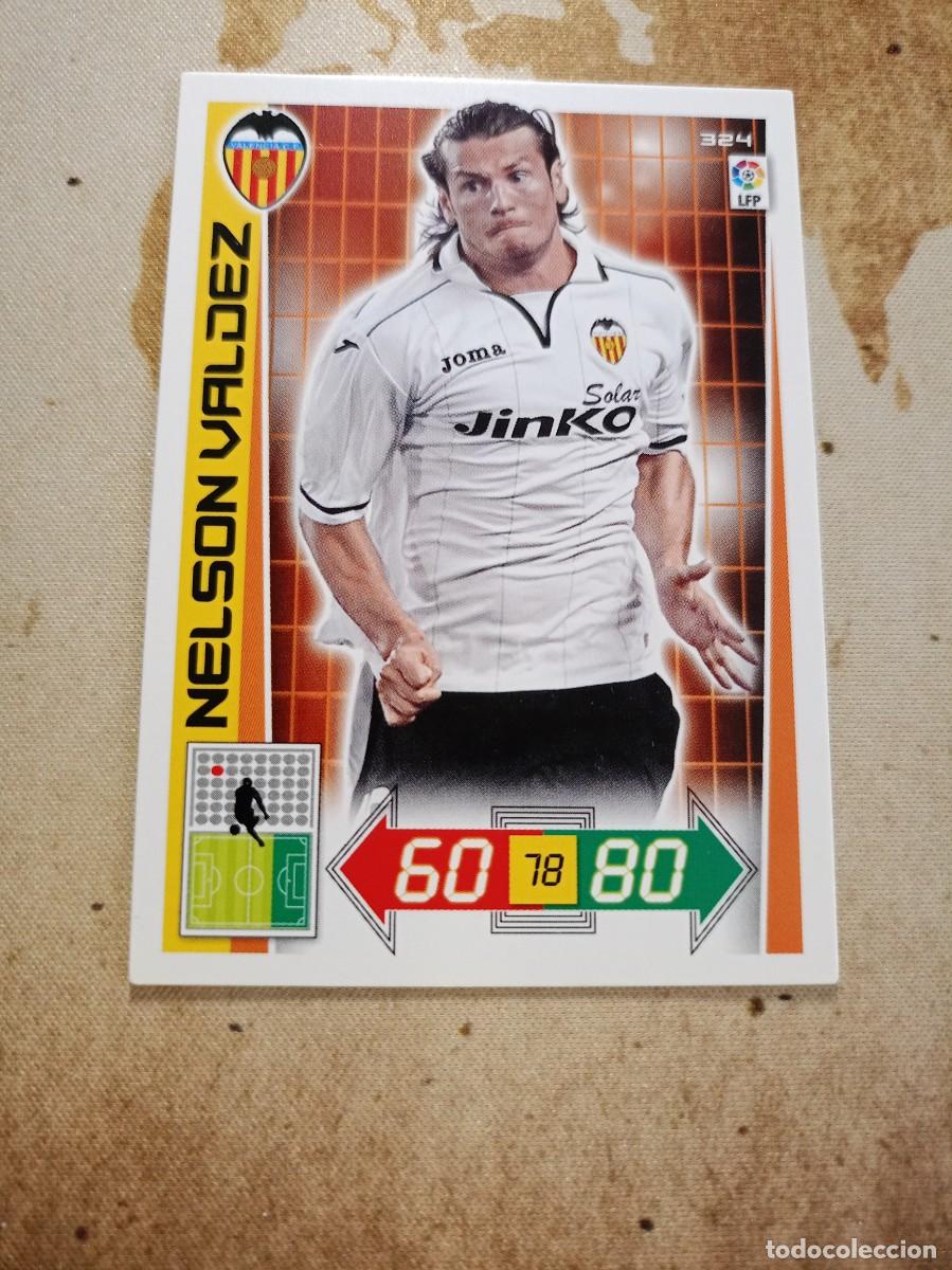 Cromos de F&uacute;tbol: Valencia 324 NELSON VALDEZ Adrenalyn 2012-13