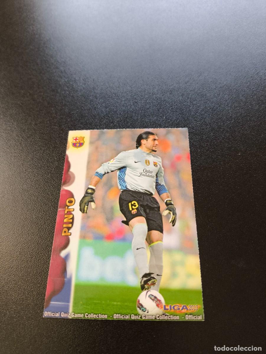 Cromos de F&uacute;tbol: 32 PINTO BARCELONA MUNDICROMO LIGA 2012 2013 12 13 NO PANINI ESTE MEGACRACKS