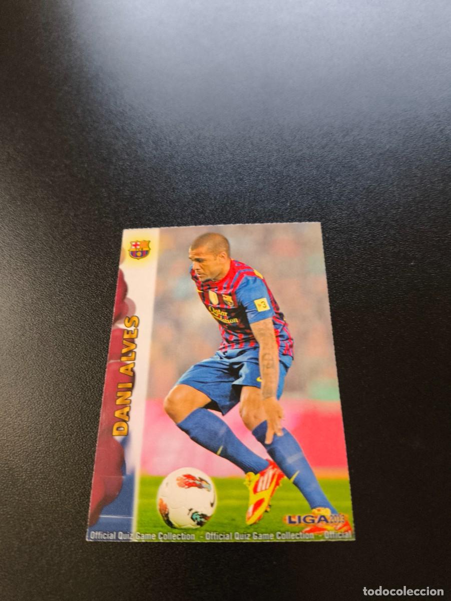 Figurine di Calcio: 33 DANI ALVES BARCELONA MUNDICROMO LIGA 2012 2013 12 13 NO PANINI ESTE MEGACRACKS
