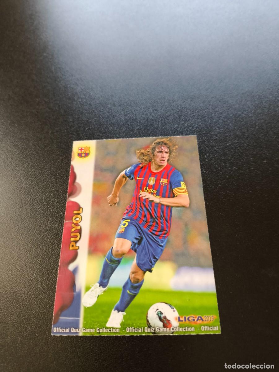 Cartes &agrave; collectionner de Football: 34 PUYOL BARCELONA MUNDICROMO LIGA 2012 2013 12 13 NO PANINI ESTE MEGACRACKS