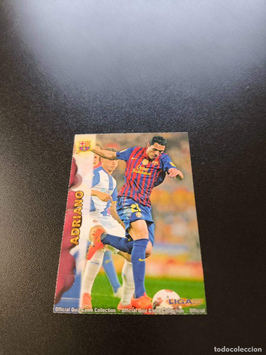 Cartes &agrave; collectionner de Football: 37 ADRIANO BARCELONA MUNDICROMO LIGA 2012 2013 12 13 NO PANINI ESTE MEGACRACKS
