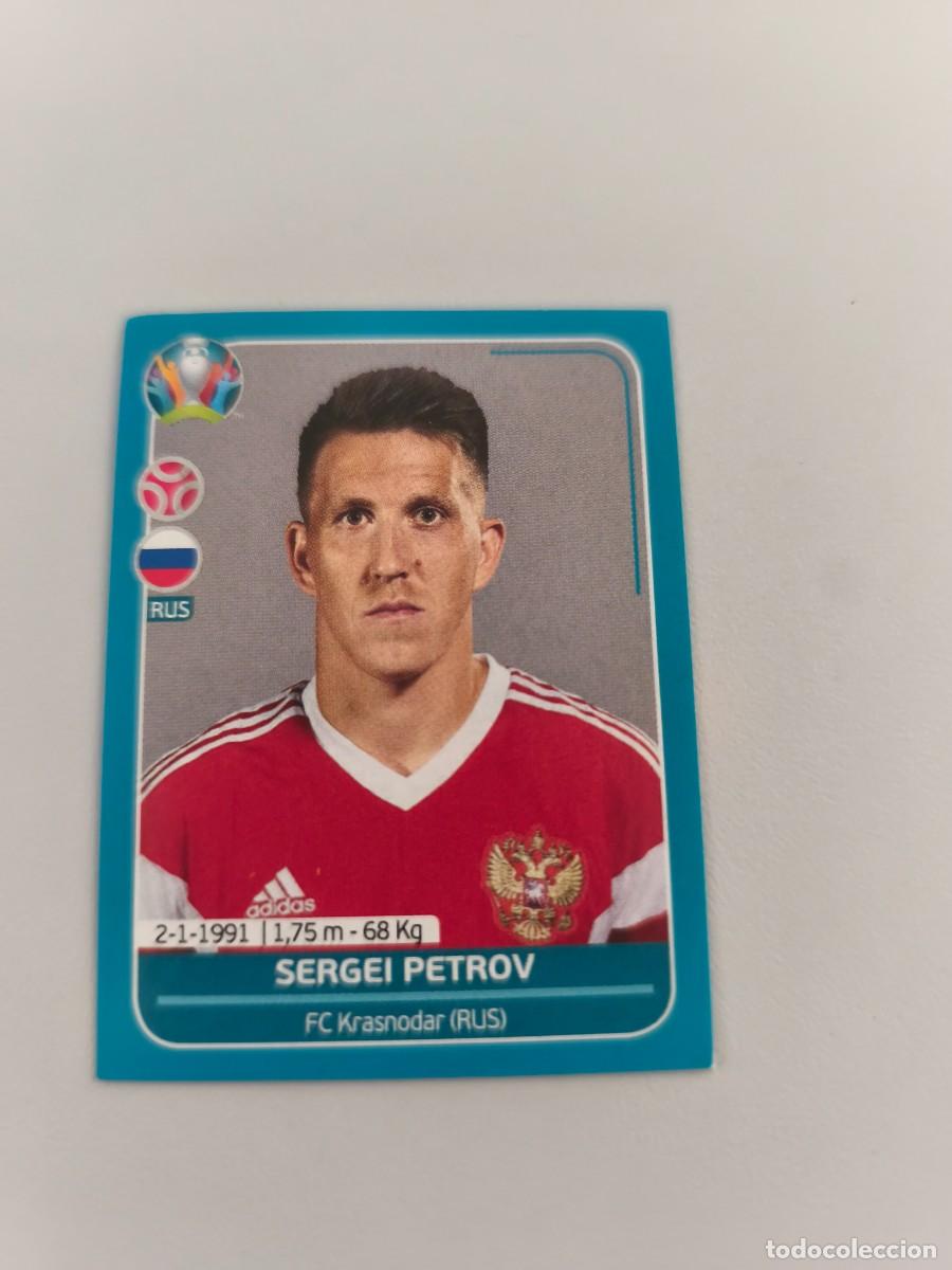 Cromos de F&uacute;tbol: UEFA EURO 2020 PREVIEW EUROCOPA PANINI SERGEI PETROV 14 RUS CRM2