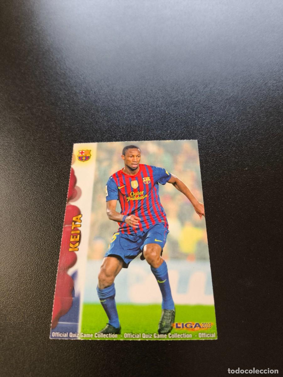 Cromos de F&uacute;tbol: 40 KEITA BARCELONA MUNDICROMO LIGA 2012 2013 12 13 NO PANINI ESTE MEGACRACKS