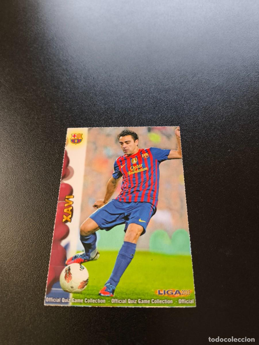 Cromos de F&uacute;tbol: 42 XAVI BARCELONA MUNDICROMO LIGA 2012 2013 12 13 NO PANINI ESTE MEGACRACKS