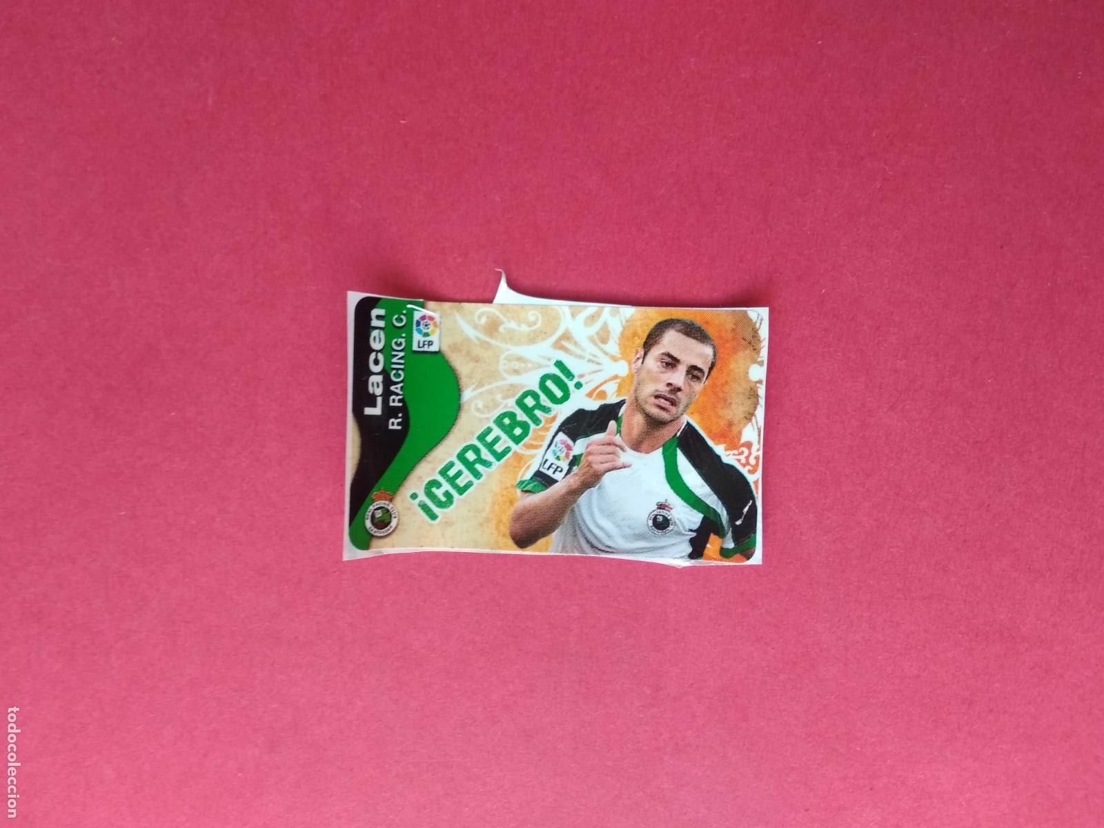 Cromos de F&uacute;tbol: CROMOS CHICLE PANINI LIGA ESTE 09 10 2009 2010 CROMO NUNCA PEGADO RACING DE SANTANDER , LACEN