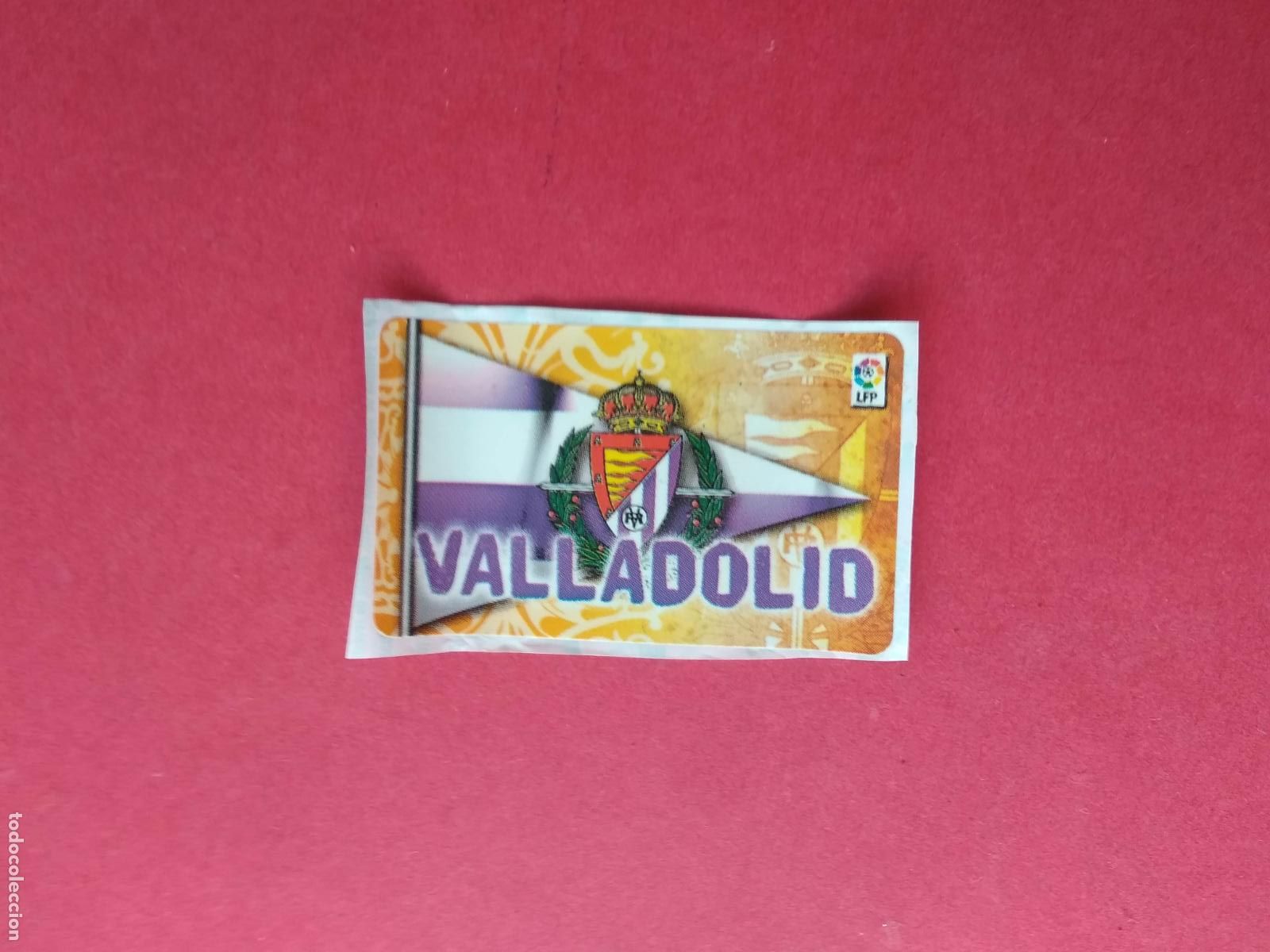 Cromos de F&uacute;tbol: CROMOS CHICLE PANINI LIGA ESTE 09 10 2009 2010 CROMO NUNCA PEGADO VALLADOLID , ESCUDO