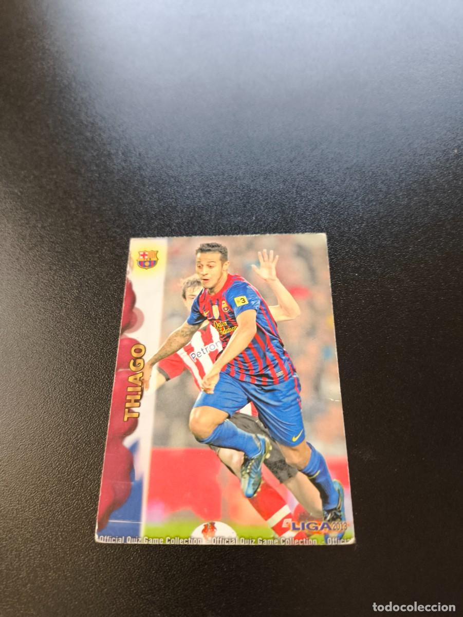 Cartes &agrave; collectionner de Football: 46 THIAGO BARCELONA MUNDICROMO LIGA 2012 2013 12 13 NO PANINI ESTE MEGACRACKS
