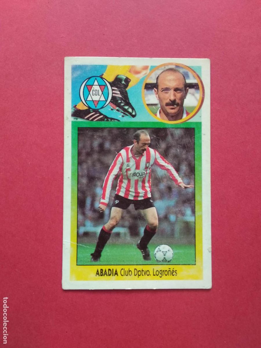 Cromos de F&uacute;tbol: EDICIONES ESTE LIGA 93 94 1993 1994 CROMO DESPEGADO BAJA , ABADIA , LOGRO&Ntilde;ES
