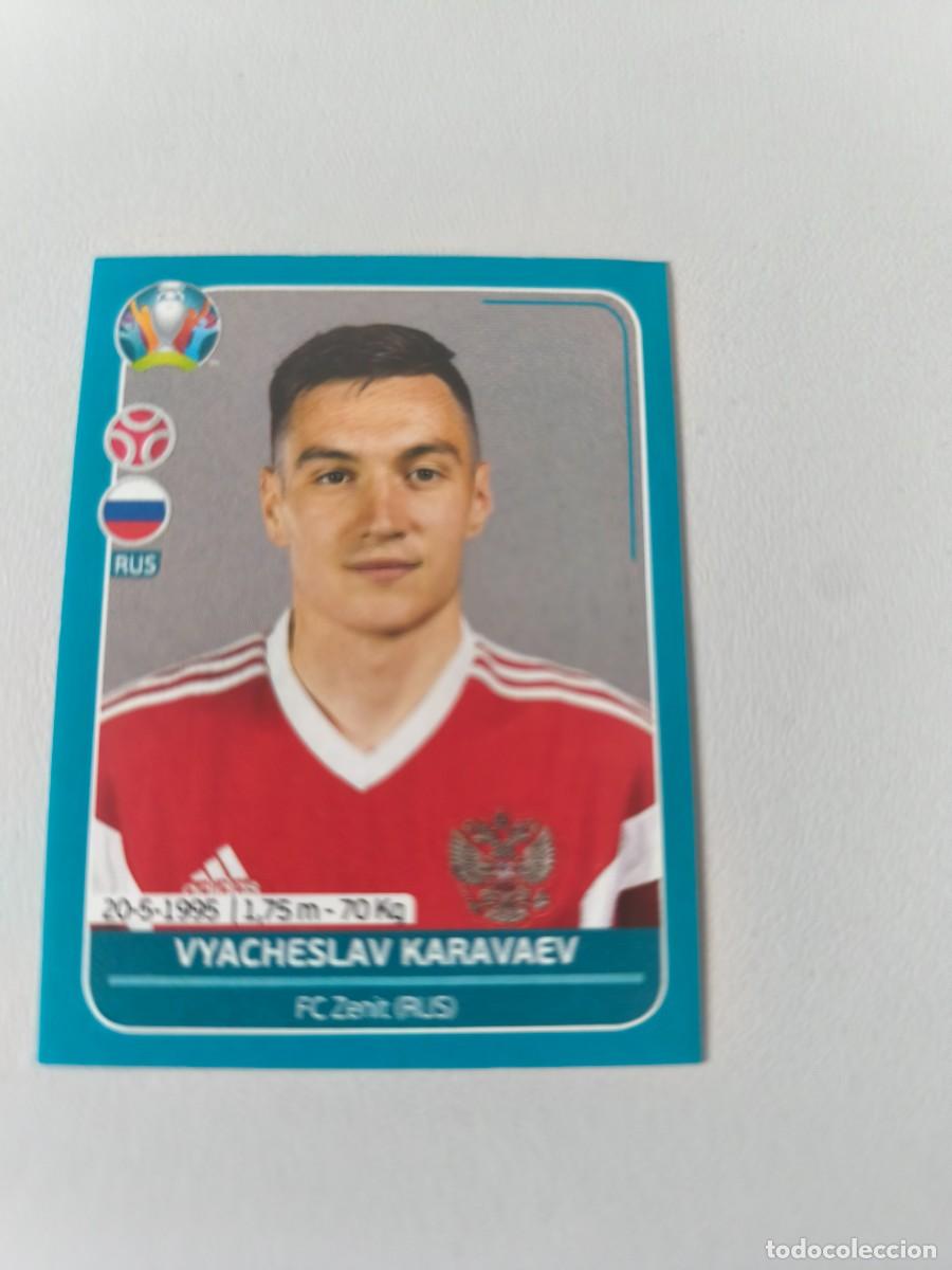 Cromos de F&uacute;tbol: UEFA EURO 2020 PREVIEW EUROCOPA PANINI VYACHESLAV KARAVAEV 15 RUS CRM2