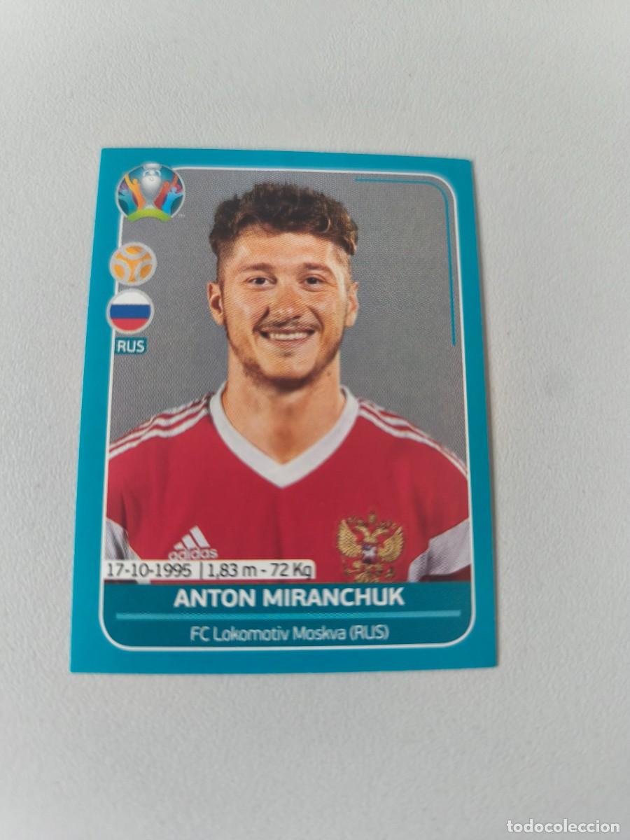 Cromos de F&uacute;tbol: UEFA EURO 2020 PREVIEW EUROCOPA PANINI ANTON MIRANCHUK 25 RUS CRM2