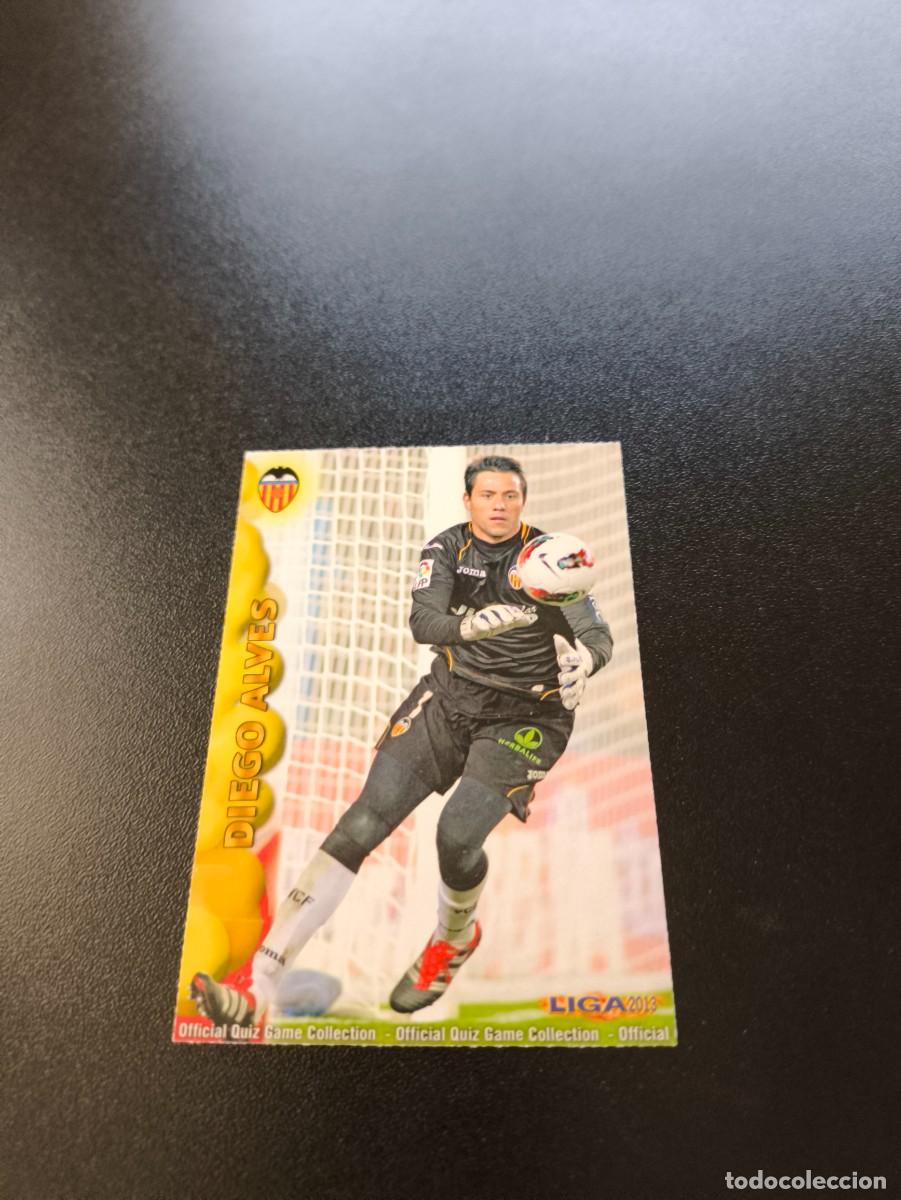Cromos de F&uacute;tbol: 58 DIEGO ALVES VALENCIA MUNDICROMO LIGA 2012 2013 12 13 NO PANINI ESTE MEGACRACKS
