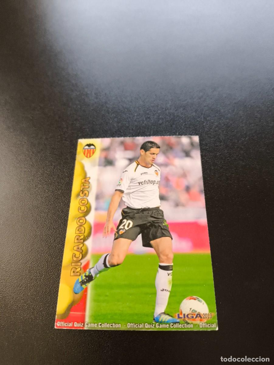 Cromos de F&uacute;tbol: 60 RICARDO COSTA VALENCIA MUNDICROMO LIGA 2012 2013 12 13 NO PANINI ESTE MEGACRACKS