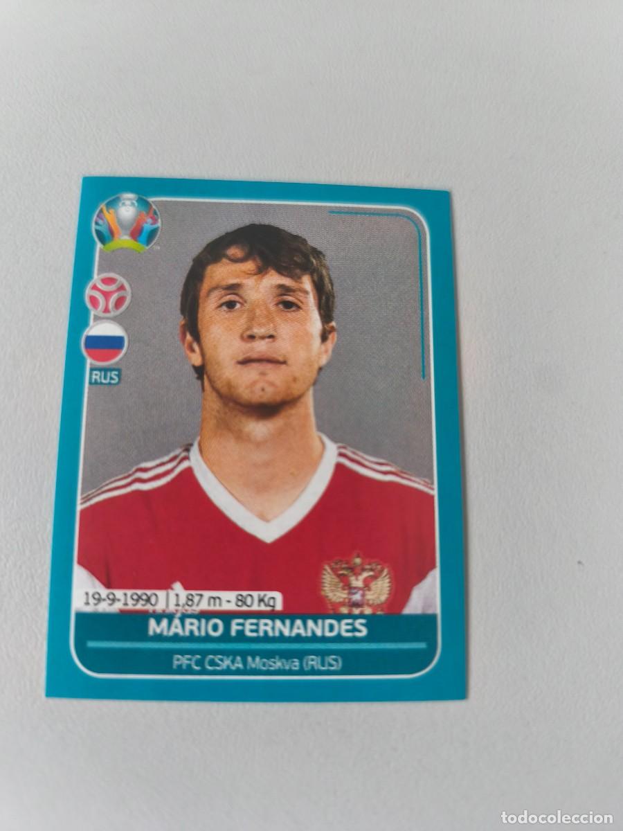 Cromos de F&uacute;tbol: UEFA EURO 2020 PREVIEW EUROCOPA PANINI MARIO FERNANDES 11 RUS CRM2