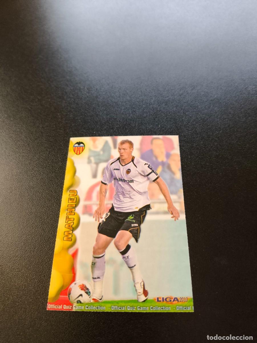 Cromos de F&uacute;tbol: 62 MATHIEU VALENCIA MUNDICROMO LIGA 2012 2013 12 13 NO PANINI ESTE MEGACRACKS