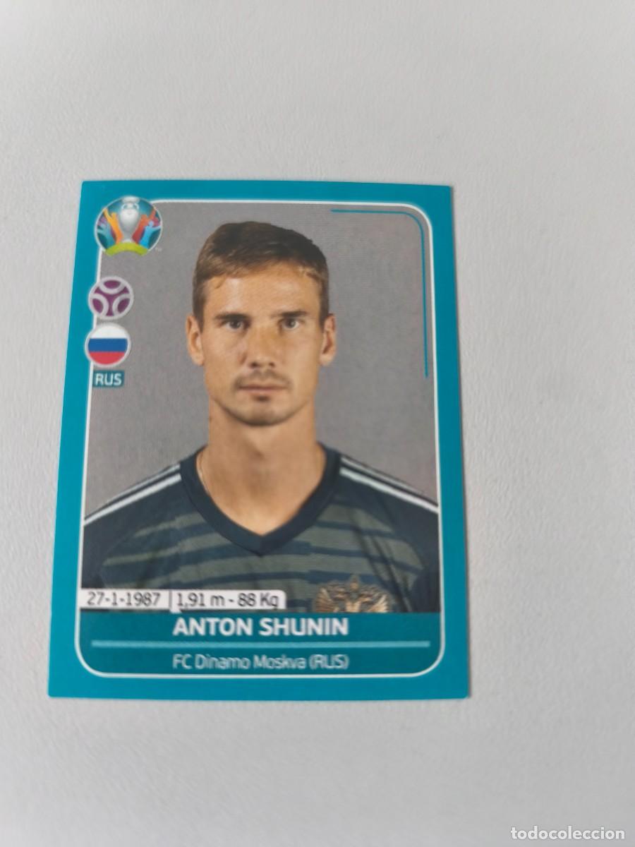Cromos de F&uacute;tbol: UEFA EURO 2020 PREVIEW EUROCOPA PANINI ANTON SHUNIN 9 RUS CRM2