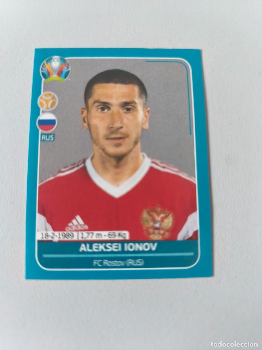 Cromos de F&uacute;tbol: UEFA EURO 2020 PREVIEW EUROCOPA PANINI ALEKSEI IONOV 19 RUS CRM2