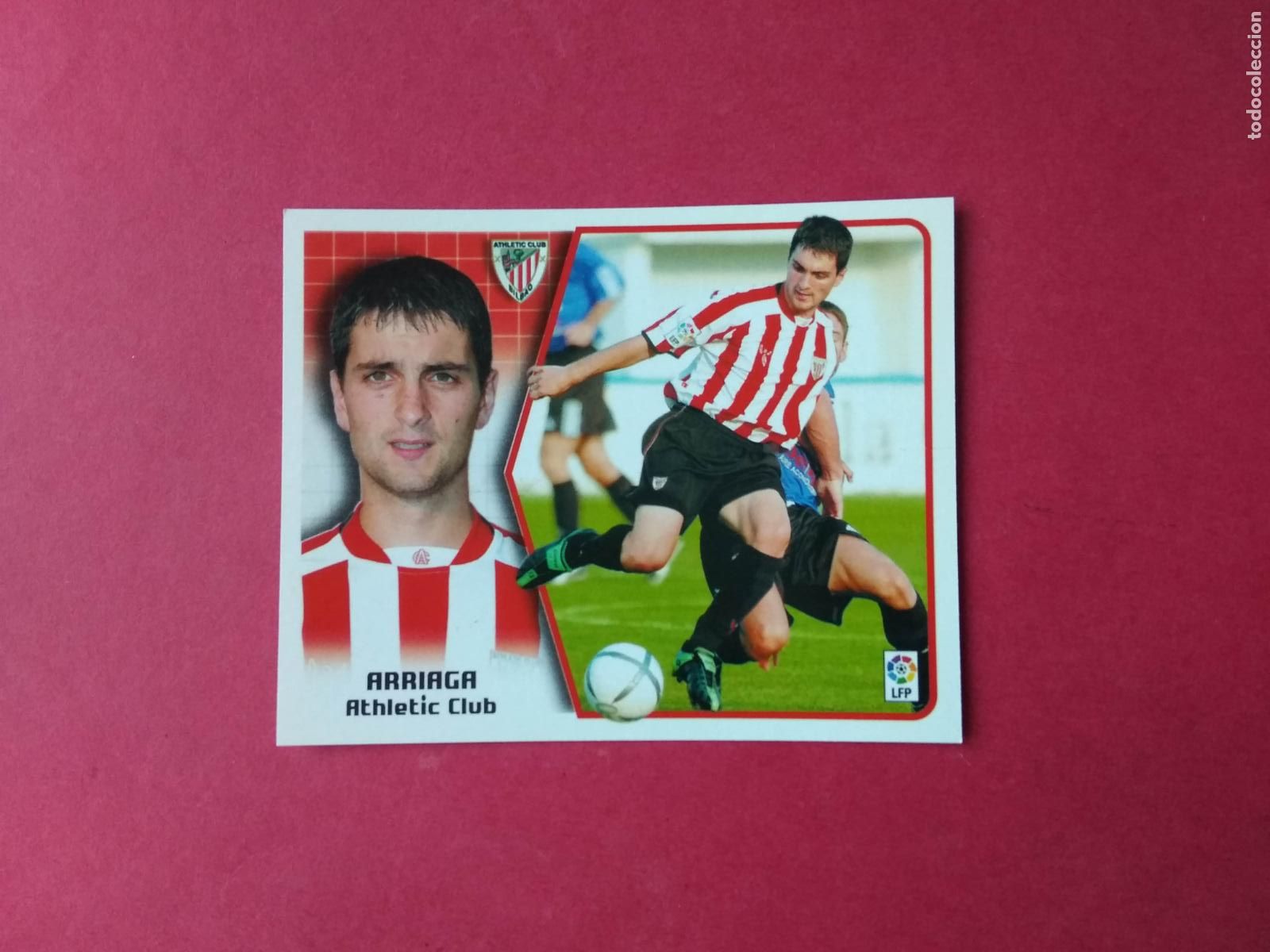 Cromos de F&uacute;tbol: CROMOS EDICIONES ESTE LIGA 05 06 2005 2006 CROMO BAJA NUNCA PEGADO ARRIAGA ATHLETIC DE BILBAO