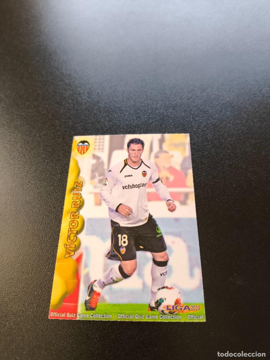 Cromos de F&uacute;tbol: 64 VICTOR RUIZ VALENCIA MUNDICROMO LIGA 2012 2013 12 13 NO PANINI ESTE MEGACRACKS