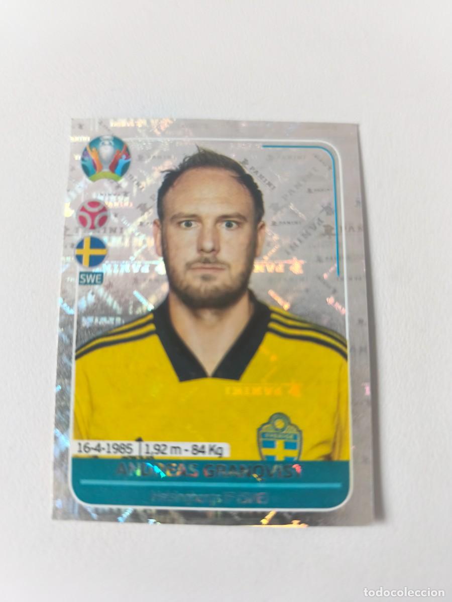 Cromos de F&uacute;tbol: UEFA EURO 2020 PREVIEW EUROCOPA PANINI ANDREAS GRANQVIST 6 SWE CRM2