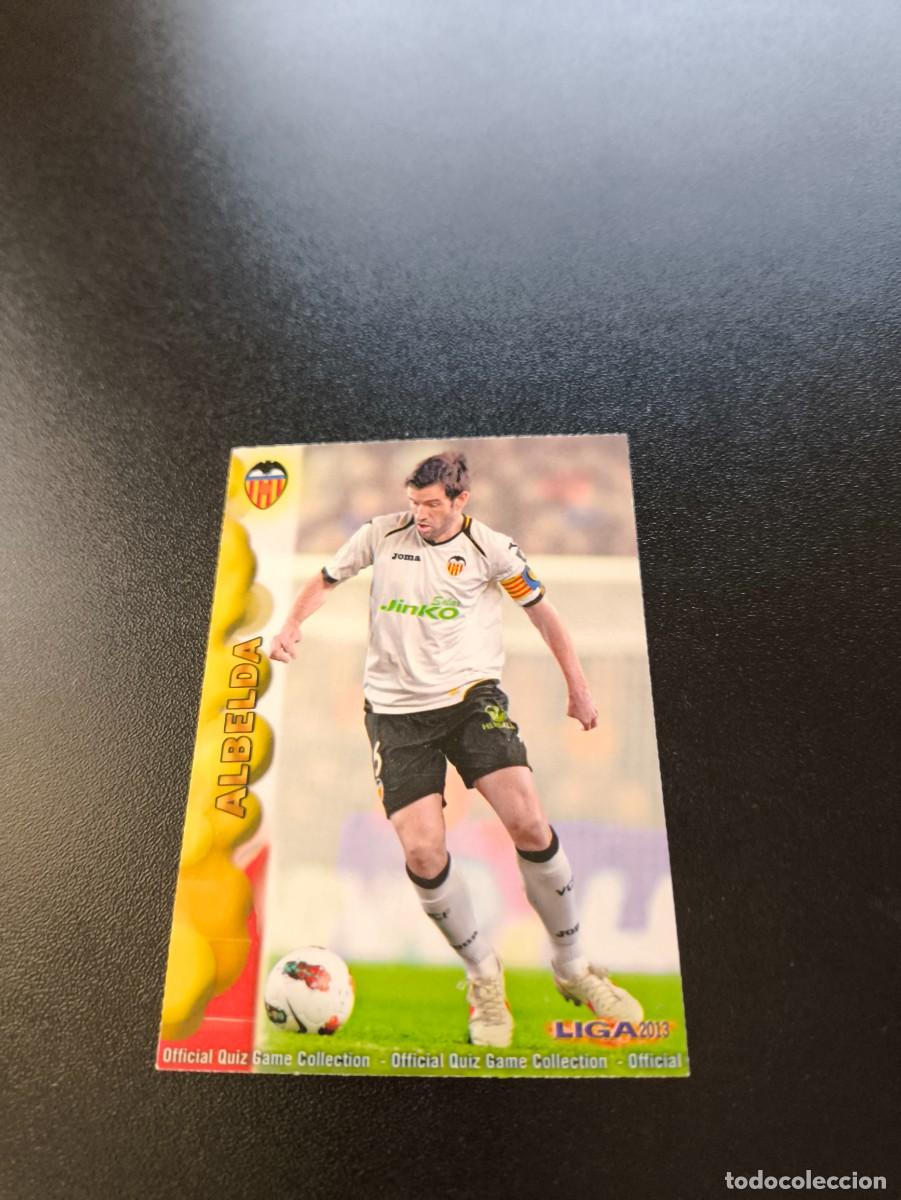 Cromos de F&uacute;tbol: 66 ALBELDA VALENCIA MUNDICROMO LIGA 2012 2013 12 13 NO PANINI ESTE MEGACRACKS