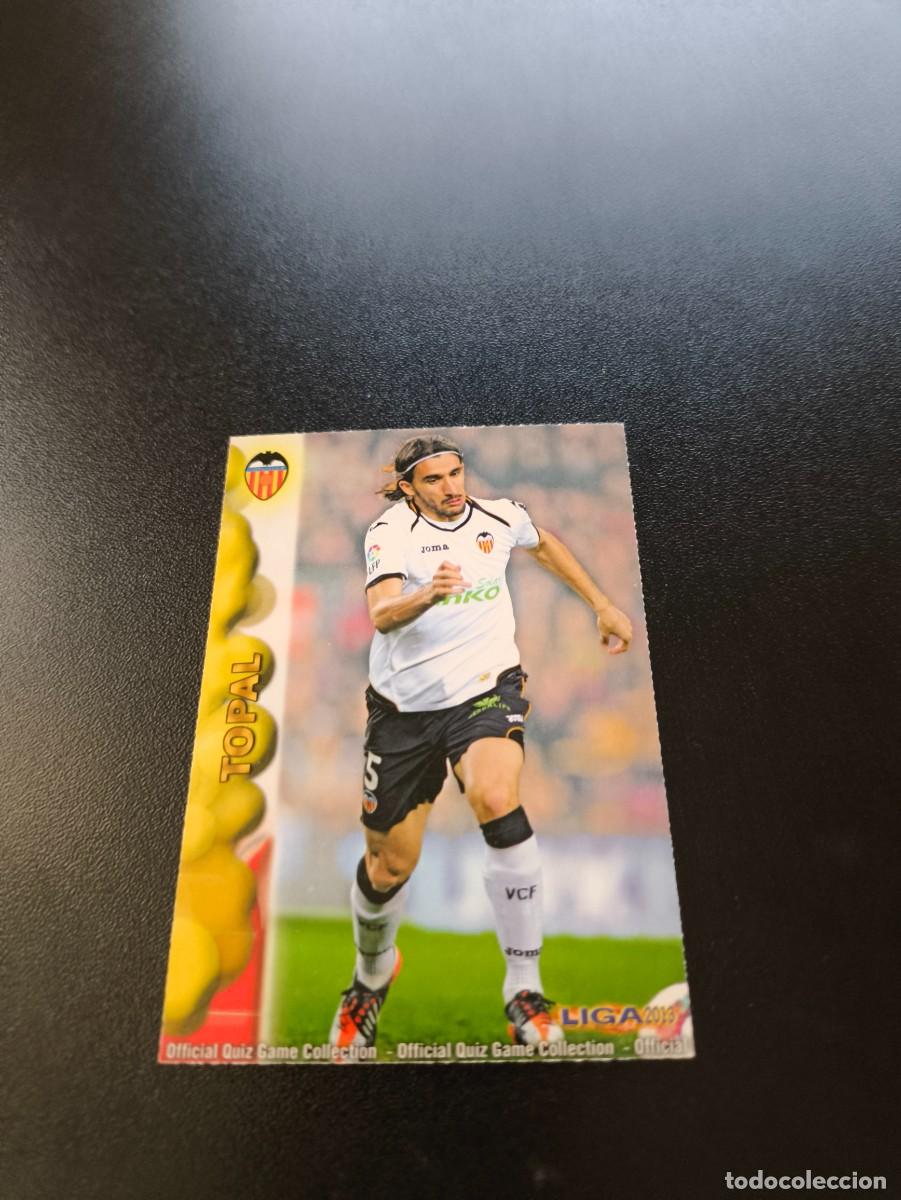 Cromos de F&uacute;tbol: 67 TOPAL VALENCIA MUNDICROMO LIGA 2012 2013 12 13 NO PANINI ESTE MEGACRACKS
