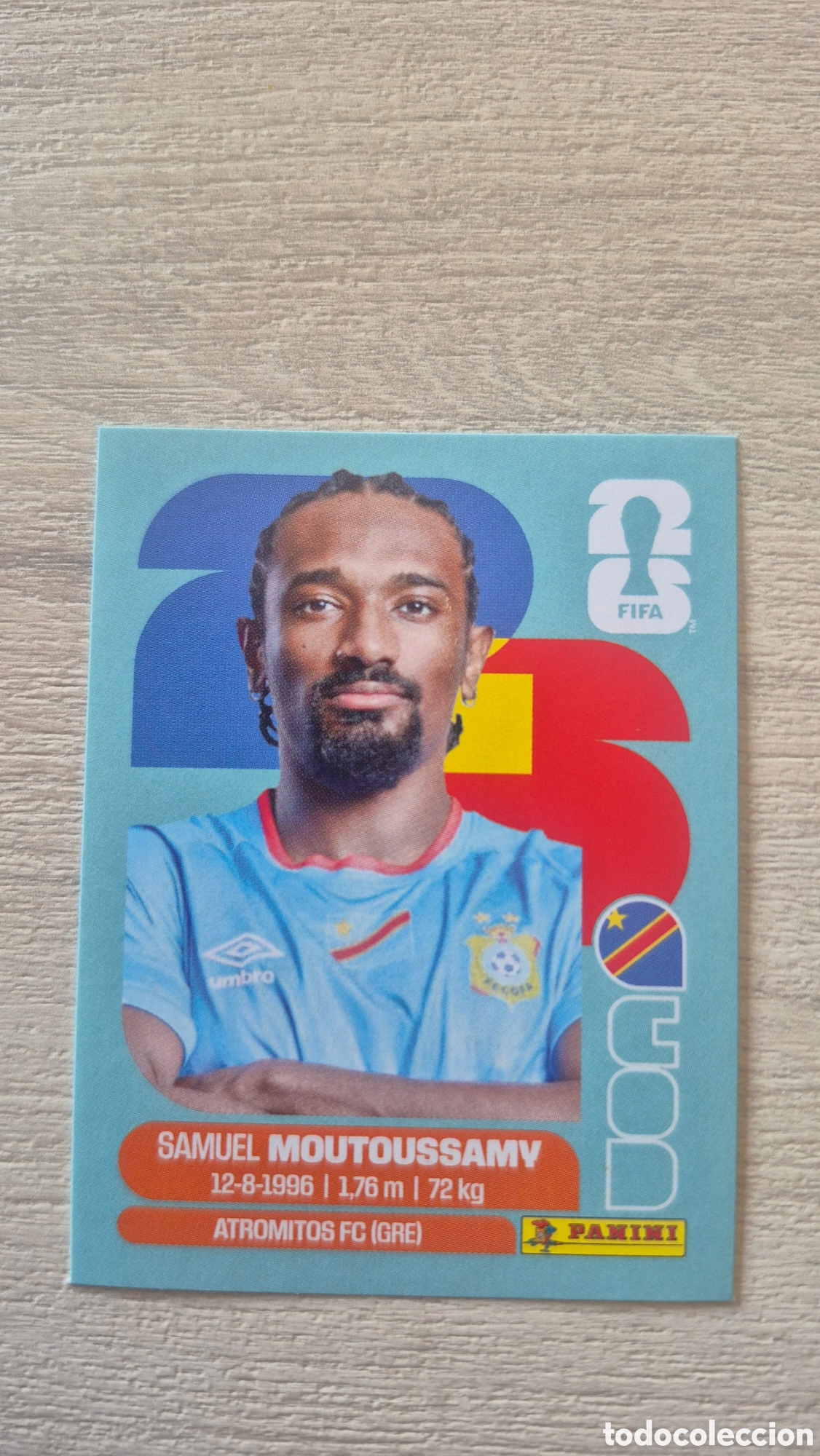 Cromos de F&uacute;tbol: COD11 Moutoussamy FIFA World Cup 2026