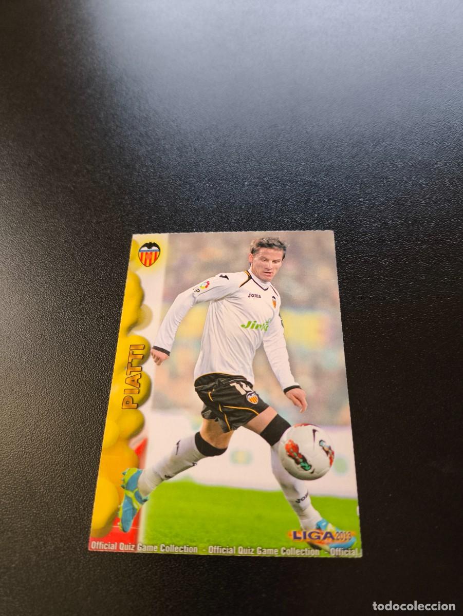 Cromos de F&uacute;tbol: 70 PIATTI VALENCIA MUNDICROMO LIGA 2012 2013 12 13 NO PANINI ESTE MEGACRACKS