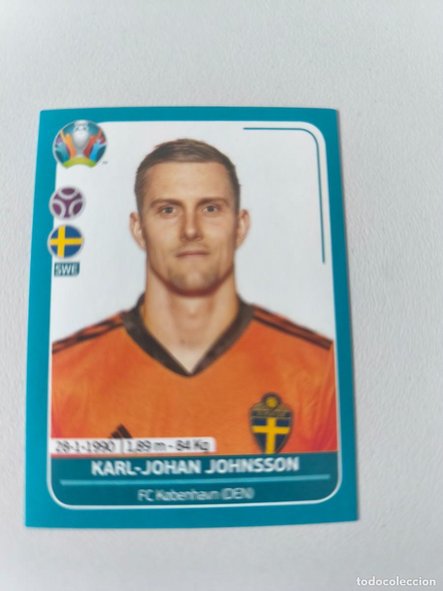 Cromos de F&uacute;tbol: UEFA EURO 2020 PREVIEW EUROCOPA PANINI KARL-JOHAN-JOHNSSON 8 SWE CRM2