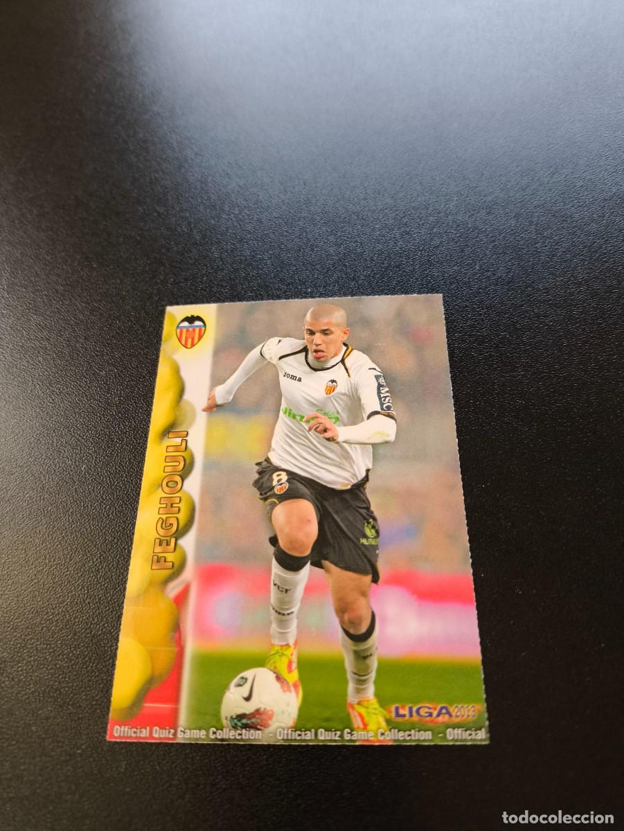 Cromos de F&uacute;tbol: 72 Feghouli VALENCIA MUNDICROMO LIGA 2012 2013 12 13 NO PANINI ESTE MEGACRACKS