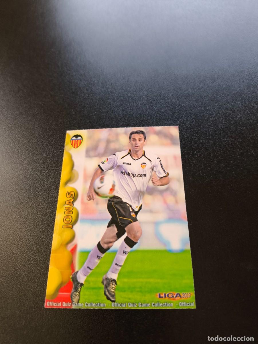 Cromos de F&uacute;tbol: 75 JONAS VALENCIA MUNDICROMO LIGA 2012 2013 12 13 NO PANINI ESTE MEGACRACKS