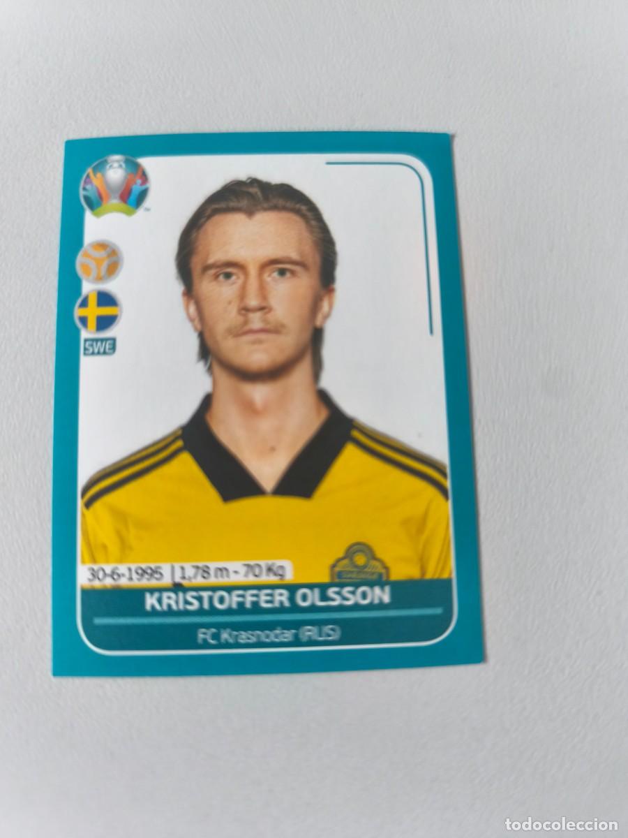 Cromos de F&uacute;tbol: UEFA EURO 2020 PREVIEW EUROCOPA PANINI KRISTOFFER OLSSON 22 SWE CRM2
