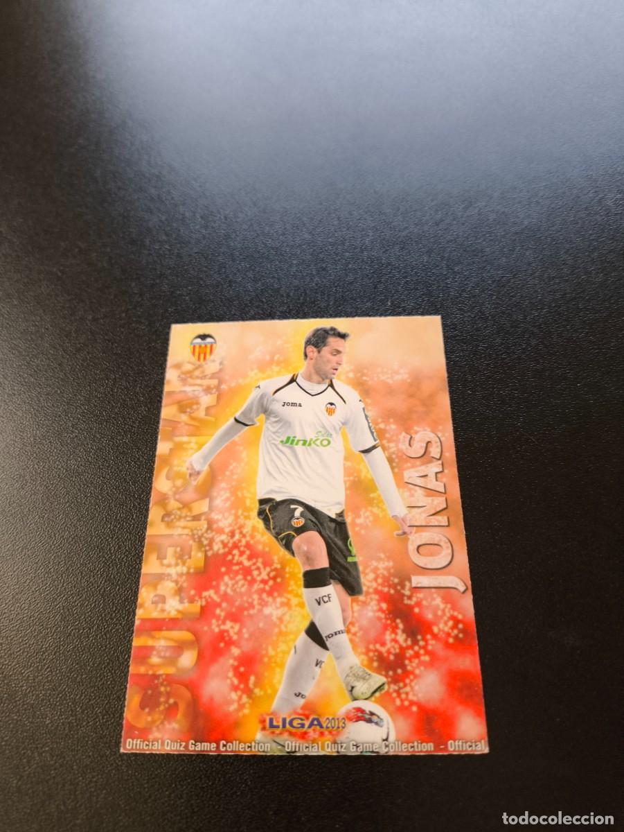Cromos de F&uacute;tbol: 80 JONAS SUPERSTAR MATE VALENCIA MUNDICROMO LIGA 2012 2013 12 13 NO PANINI ESTE MEGACRACKS