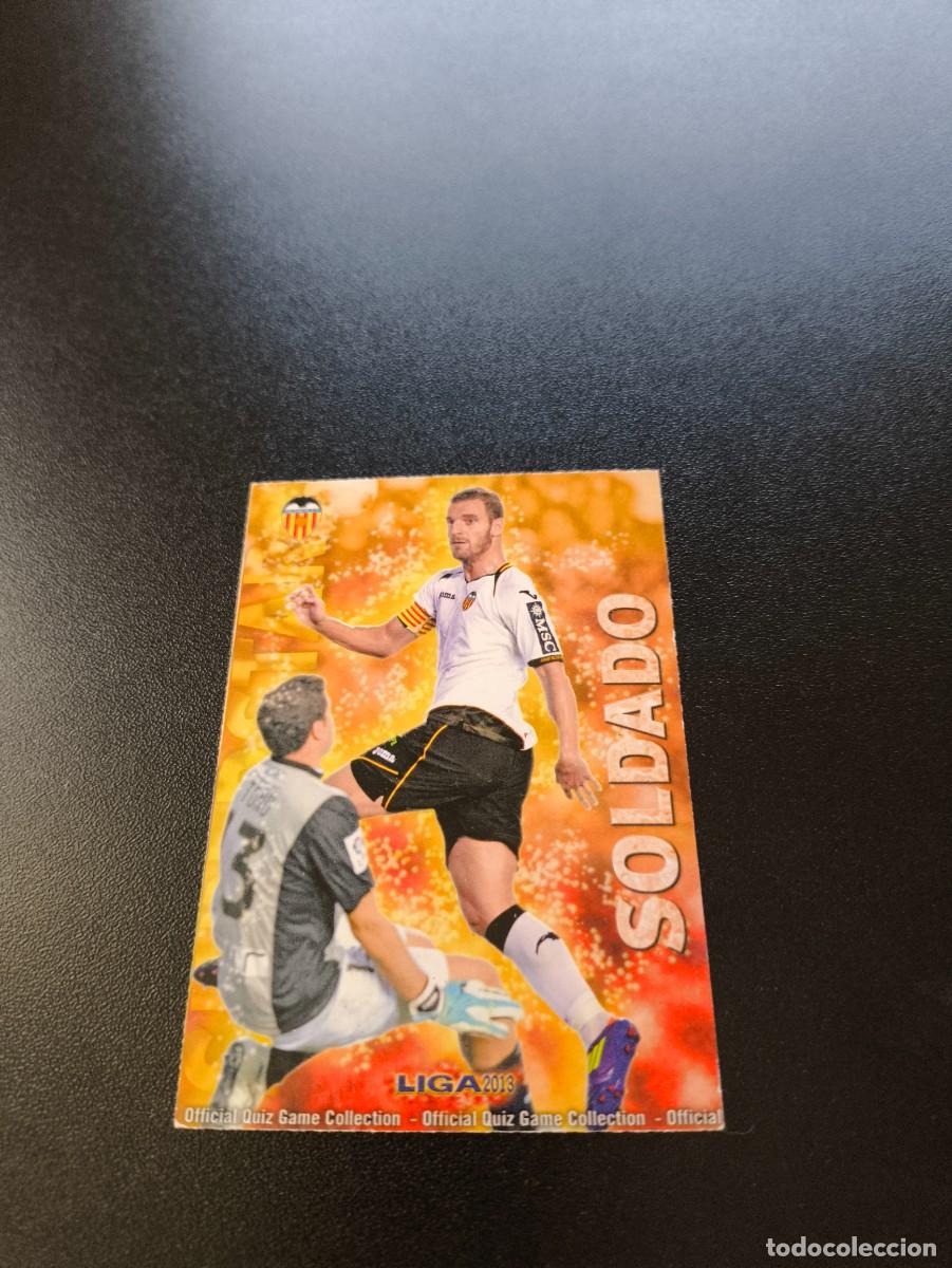 Cromos de F&uacute;tbol: 81 SOLDADO SUPERSTAR MATE VALENCIA MUNDICROMO LIGA 2012 2013 12 13 NO PANINI ESTE MEGACRACKS