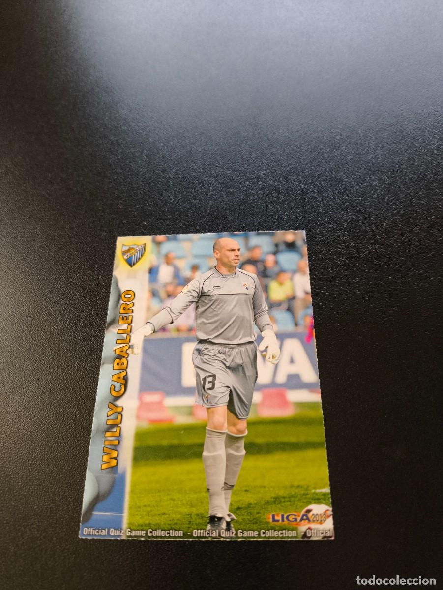 Football Stickers: 85 WILLY CABALLERO MALAGA MUNDICROMO LIGA 2012 2013 12 13 NO PANINI ESTE MEGACRACKS