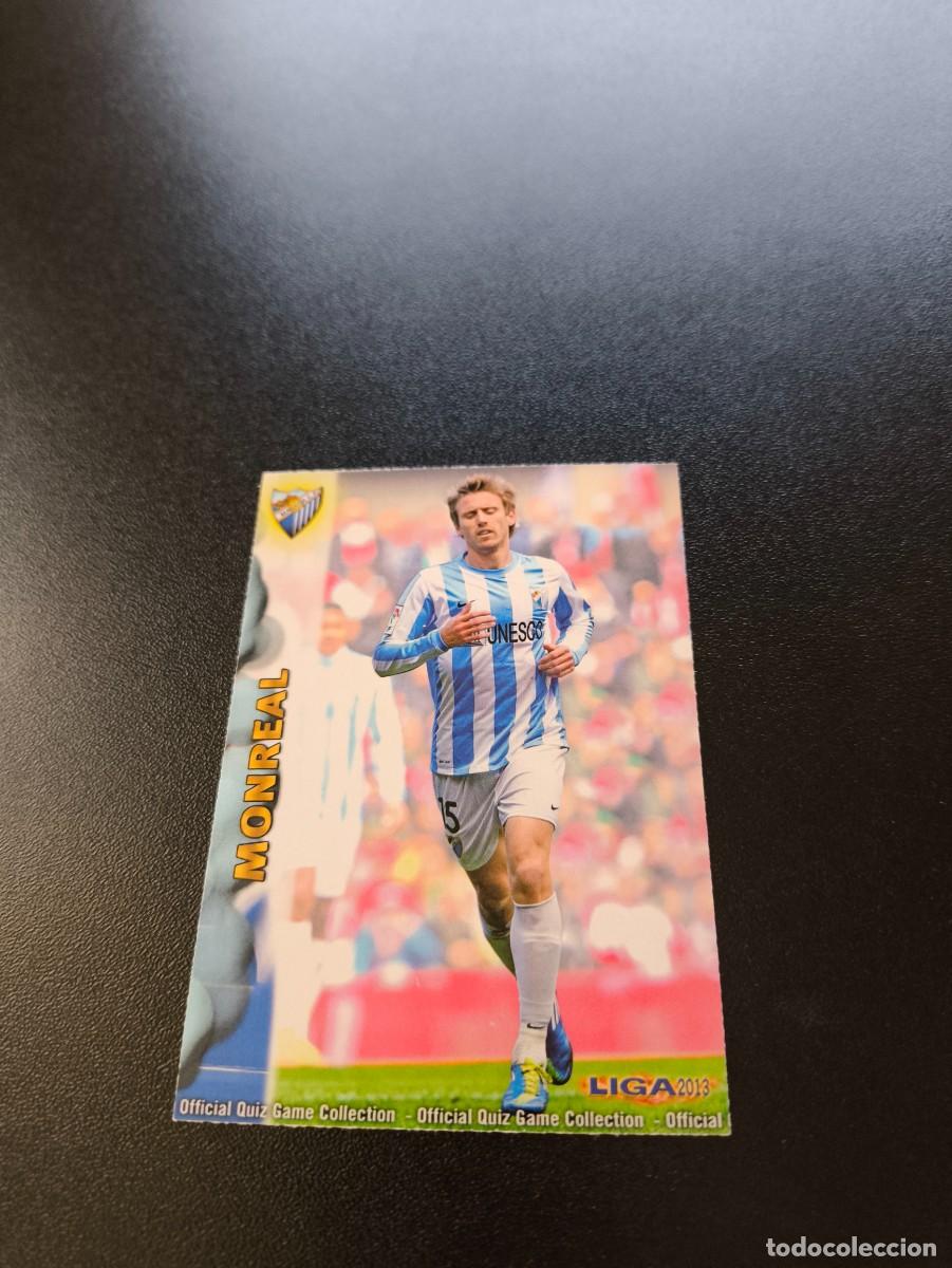 Cromos de F&uacute;tbol: 87 NACHO MONREAL MALAGA MUNDICROMO LIGA 2012 2013 12 13 NO PANINI ESTE MEGACRACKS