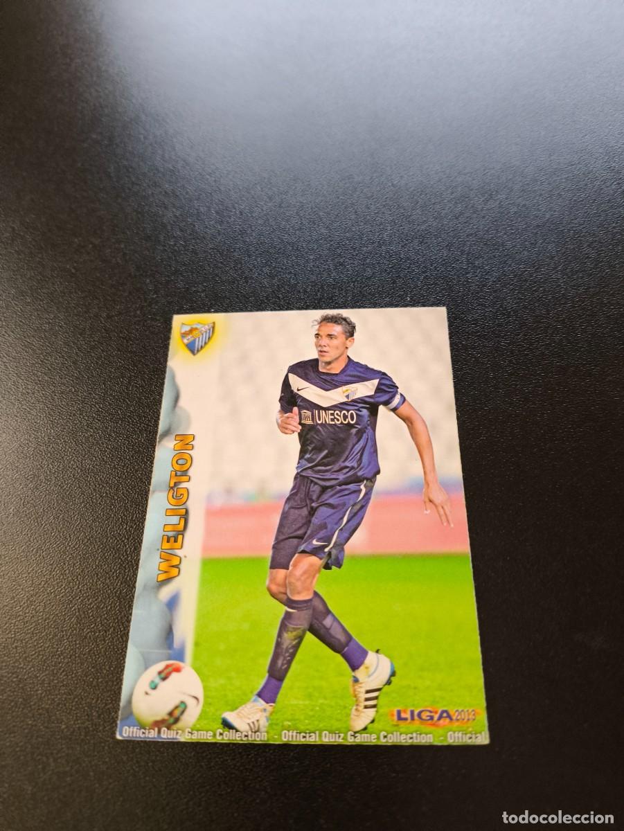 Cromos de F&uacute;tbol: 90 WELIGTON MALAGA MUNDICROMO LIGA 2012 2013 12 13 NO PANINI ESTE MEGACRACKS