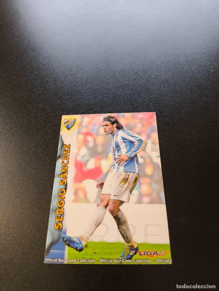 Cromos de F&uacute;tbol: 92 SERGIO SANCHEZ MALAGA MUNDICROMO LIGA 2012 2013 12 13 NO PANINI ESTE MEGACRACKS